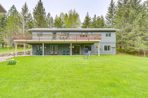 West Glacier Casa | Scenic Forest Lodge Outside Glacier National Park!