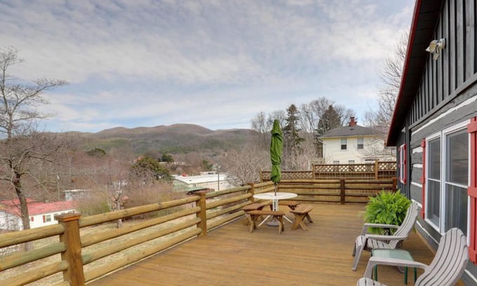 Hot Springs Apartamento | Scenic Hot Springs Retreat Near Appalachian Trail!