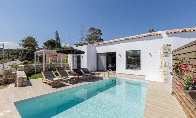 Sfakaki Villa | Villa pintoresca en Rethymno con piscina privada