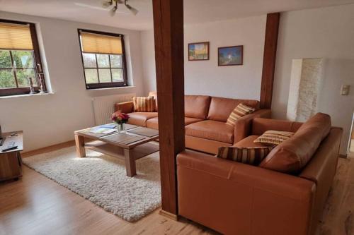 Blowatz Apartamento | Schöne Ferienwohnung mit Garten in Robertsdorf, cleaning included
