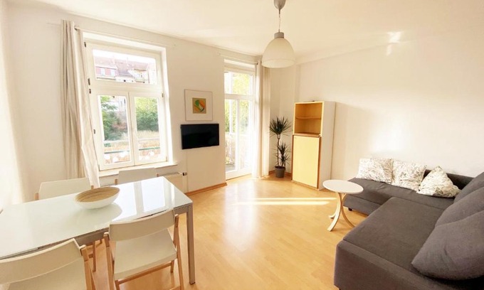 Altlindenau Apartamento | Schöne, ruhige Zweiraumwohnung im angesagten Altlindenau