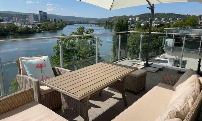 Metternich Apartamento | Schönster Blick über Koblenz - aus toller Wohnung