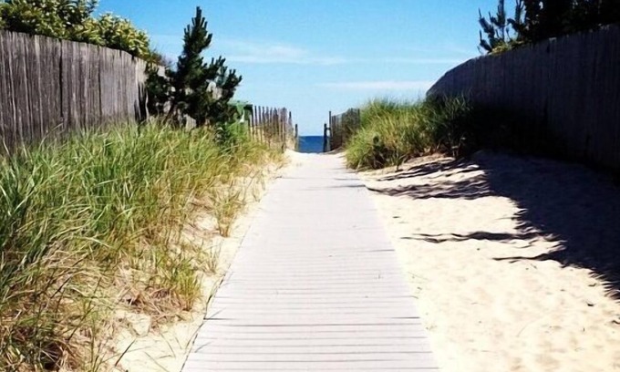 Beach Hampton Cabaña | Scheffer Beach Cottage, a 200 yardas de la playa privada