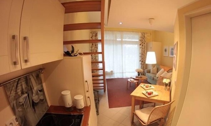 Mirow Apartamento | Schneeeule 202 - Gemütliches Apartment Über 2 Ebenen im Aparthotel Mirow