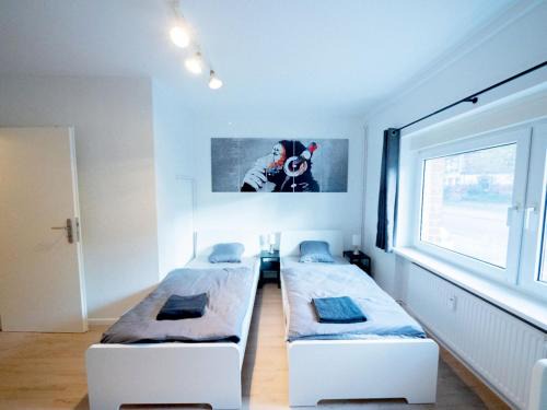 Schwarzenbek Apartamento | Schwarzenbek B - Monteursunterkunft - Einzelbetten - gute Anbindung - Bettwäsche