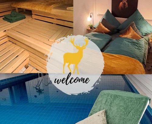Unterkirnach Apartamento | Schwarzwald-Traum mit Pool und Sauna