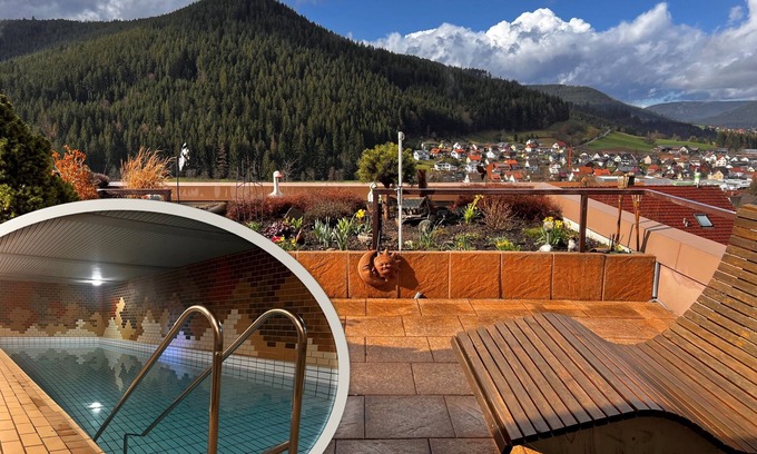 Klosterreichenbach Apartamento | Schwarzwaldausblick Baiersbronn - Umweltfreundliche Entspannung mit Schwimmbad
