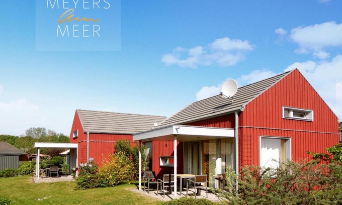 Zierow Casa | Schwedenrotes Ferienhaus "ISI" - Ostsee Strand 500 Meter - Nähe Wismar - alles inklusive
