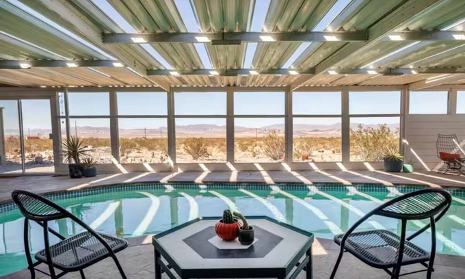 Wonder Valley Casa | SCORPIO RISING 5 Acre MidCentury Pool Outdoor Spa