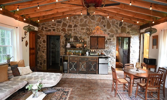 Caroline Cabina | Upscale Rustic Garden House