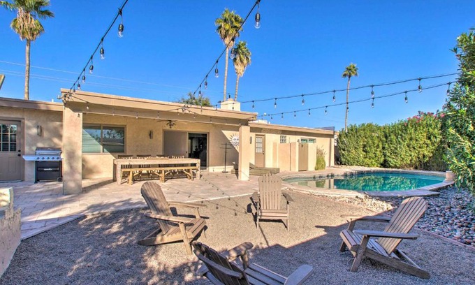 Raskin Estates Casa | Scottsdale Adobe Home with Backyard Oasis!