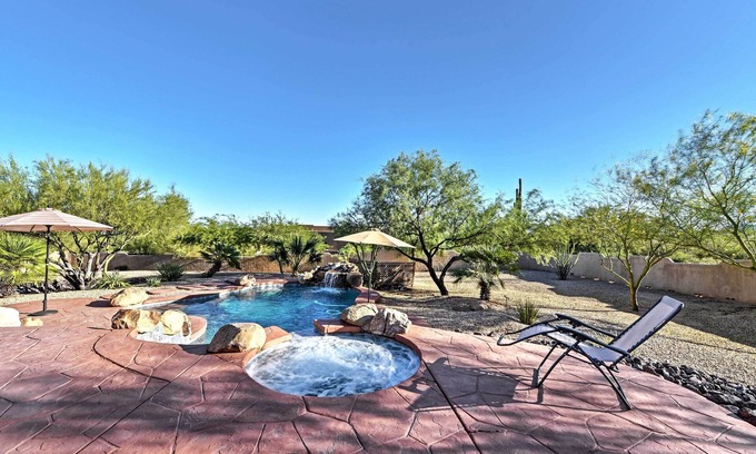 Rio Verde Foothills Cabaña | Scottsdale Home: Pickleball, Heated Pool & Hot Tub