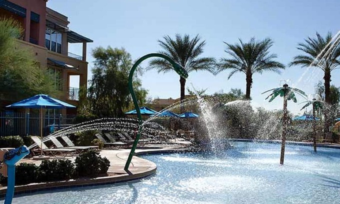 Desert Ridge Villa | Scottsdale Luxury 2 Bdr 2 Bth Condo Marriot dispone de varias piscinas