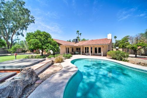 Buenavante Casa | Scottsdale Oasis with Fruit Trees, Sport Court and Spa