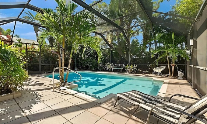 Naples Park Casa | Screened Pool Paradise – Just Minutes from Beach
