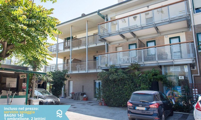 Senigallia Apartamento | SE008 - Senigallia, one bedroom apartment on the sea with beach