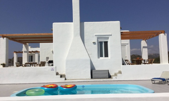 Lahania Villa | Sea Breeze Traditional Villa West: piscina nueva! Gran vista al mar Egeo!
