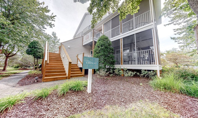 Bethany Beach Condominio | Sea Colony Tennis condo w/ central AC and access to pool and fitness center