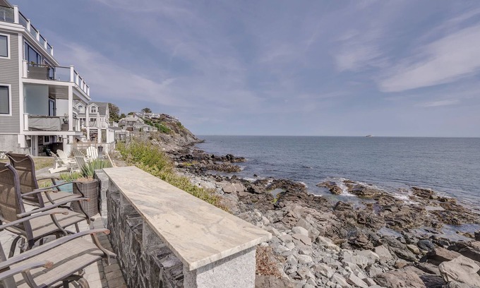 Little Nahant Casa | Sea Forever - Oceanfront Home in Nahant! Luxury 3 Bed 3 Bath w/Stunning Views!