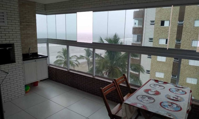 Mongagua Apartamento | Sea Front Apartment Mongaguá