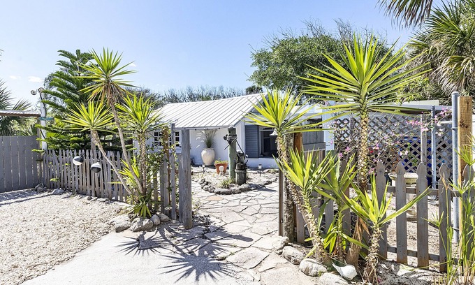 St. Augustine Casa | Sea Horse Haven ... Matanzas Inlet Beach House. Isla de barrera de arena blanca !!