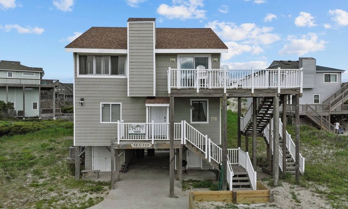 South Nags Head Casa | Sea Jay | Oceanside | Nags Head | Sleeps 8