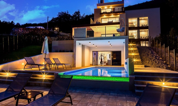 Opatija Villa | Villa con vistas al mar y relax