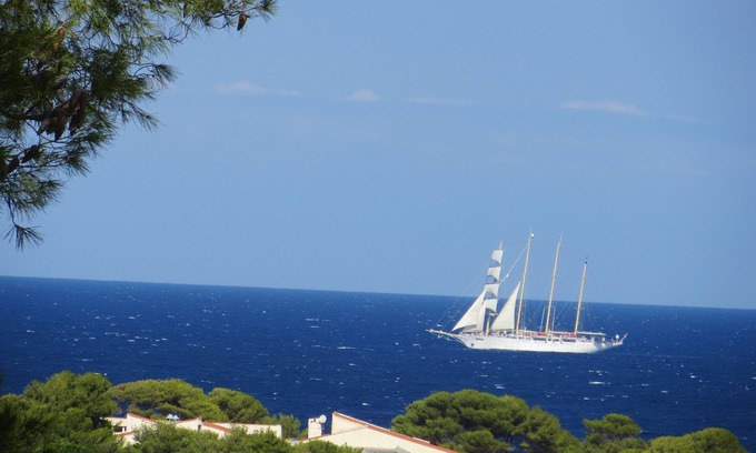 Marine de Saint Ambroggio Apartamento | Appt vistas al mar 700m. de la playa, en Lumio en el puerto deportivo de Sant Ambroggio
