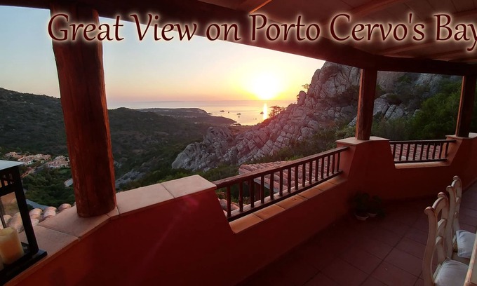 Pantogia Casa | Vista al mar y un paisaje impresionante en la acogedora casa con encanto, Porto Cervo 2 km