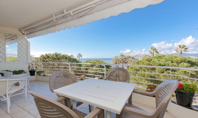 Pointe Croisette Apartamento | ☀ VISTA AL MAR 180 ☀ 95m2 con gran terraza, área de Cannes Croisette!