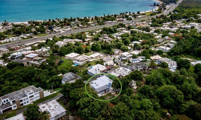 Playa Fortuna Casa | Sea View & Comfort, Solar Powered El Yunque Rainforest & Blue Flag Beach Getaway