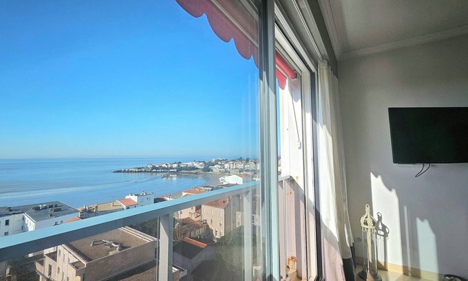 Pontaillac Apartamento | Sea view- Pontaillac- 4 pers- 2ch- parking
