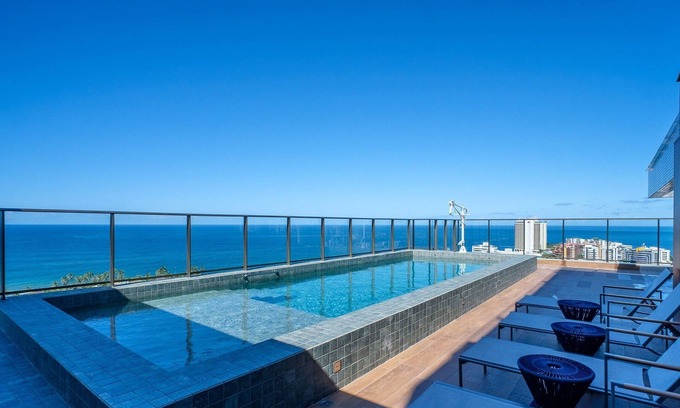 Rio Vermelho Apartamento | Sea View Studio in Condominium With Pool Edf1707