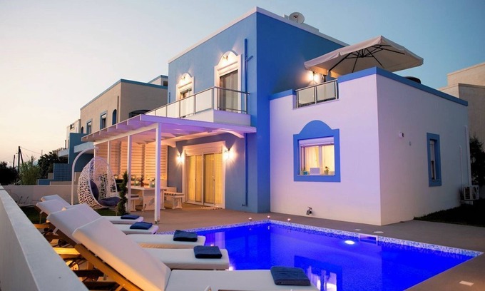 Mastichari Villa | Seabreeze, nueva villa de lujo frente al mar para hasta 9 personas.