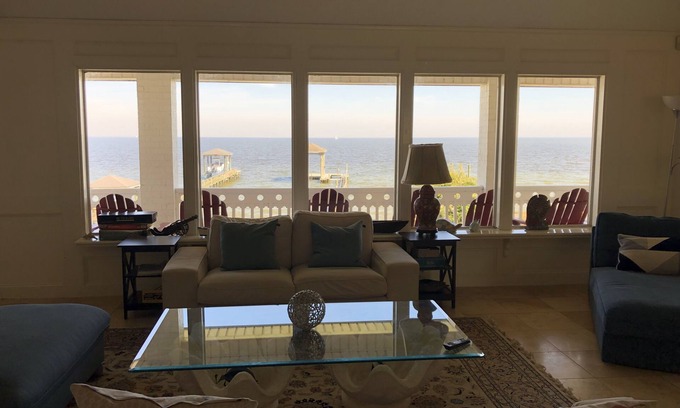 Clear Lake Shores Casa | Casa frente al mar con hermosas vistas de la bahía de Galveston