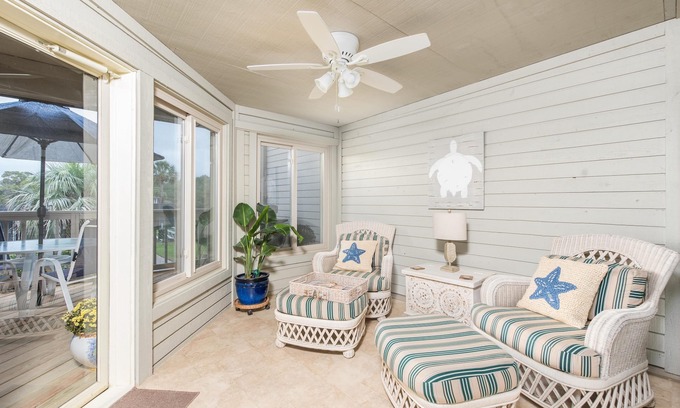 Seabrook Island Villa | ¡¡¡Nuevo listado!!! Totalmente renovado y amueblado con encanto rural