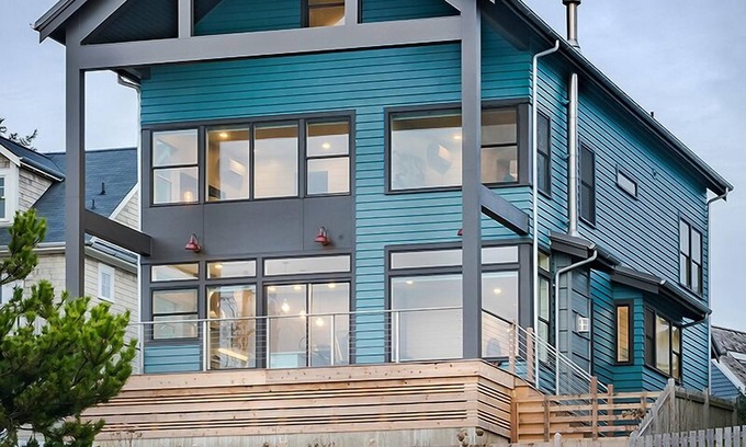 Seabrook Casa | Seabrook's RoShamBo: Oceanview, Dog Friendly