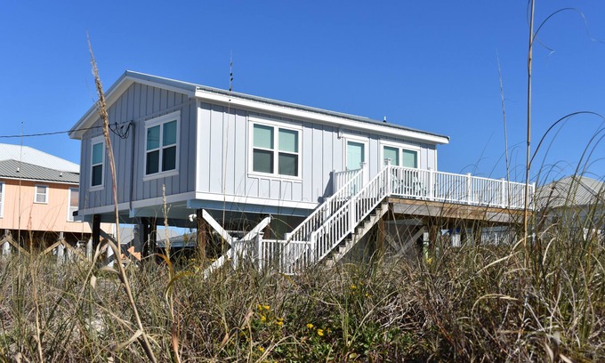 Fort Morgan Cabaña | Seaclusion Beach View Cottage, Pet Friendly