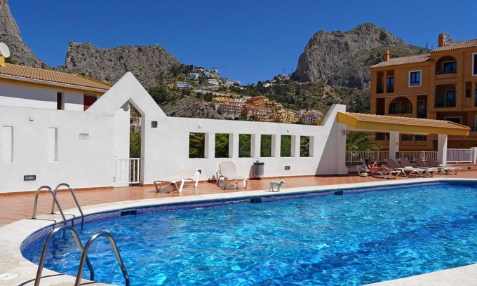 Pueblo Mascarat Apartamento | Seafront and Garden View - Altea, Costa Blanca