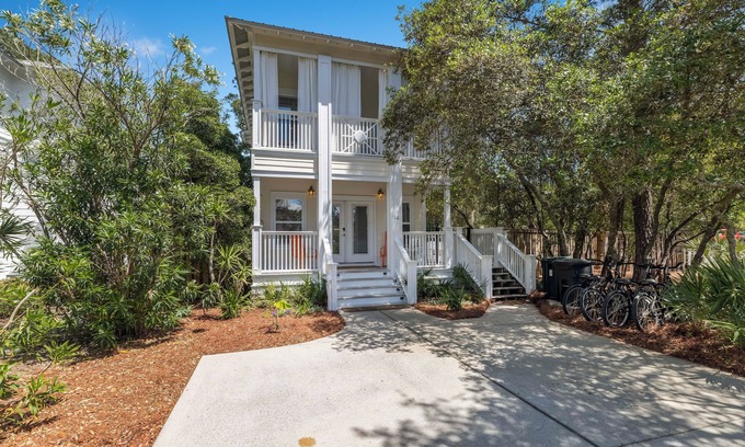 Seagrove Beach Casa | 30A Seagrove Entire Home with Heated Private Pool, 3BR Sleeps 8, Near the Beach