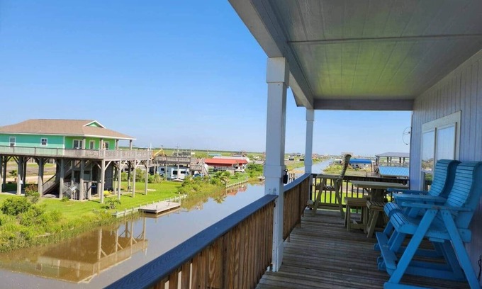 Port Bolivar Casa | Seahorse Sea Fish Camp Sleeps 16