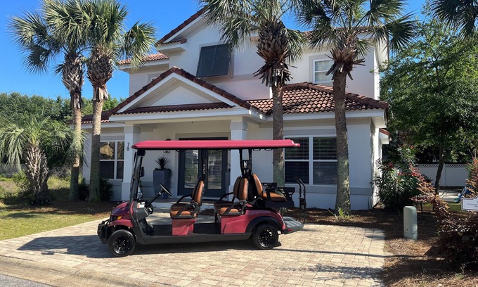 Emerald Waters Village Casa | "Seas The Day" Private Pool, Golf Cart, Deeded Beach, Emerald Waters Village