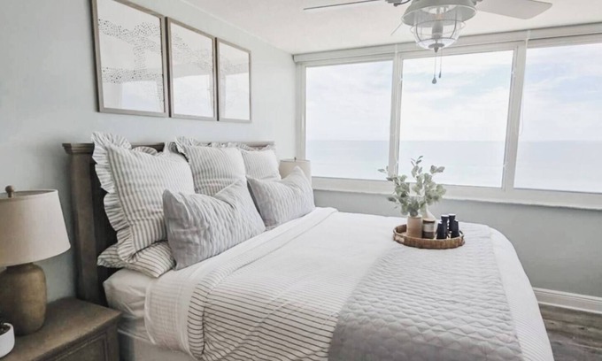 Ponce Inlet Condominio | Seasalt Shores Oceanfront Condo - Heated Saltwater Pool Incredible Sunrises
