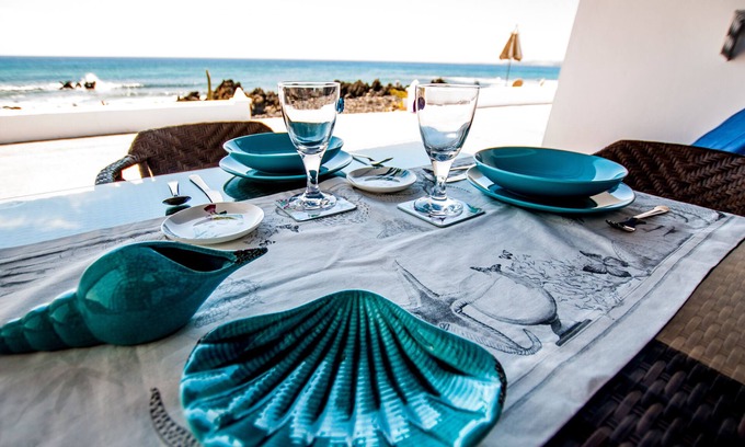 Punta Mujeres Apartamento | Seashell Beach House en primera línea del mar