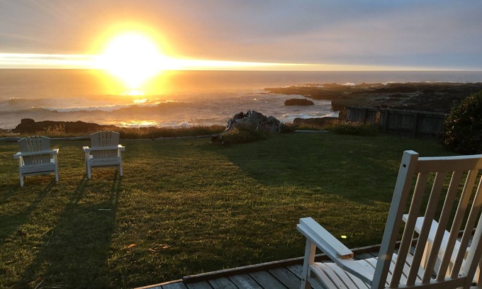 Yachats Casa | Seaside Cottage ~ frente al mar