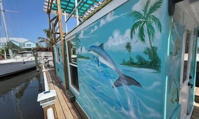 Merritt Island Alquiler De Eote | Seaside Escape A Cozy Houseboat