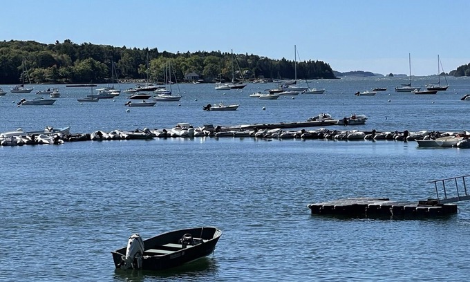Mid-Coast and Islands Casa | Seaside Home on Mere Point, walk to Paul's Marina, Kayak from Rocky Beach