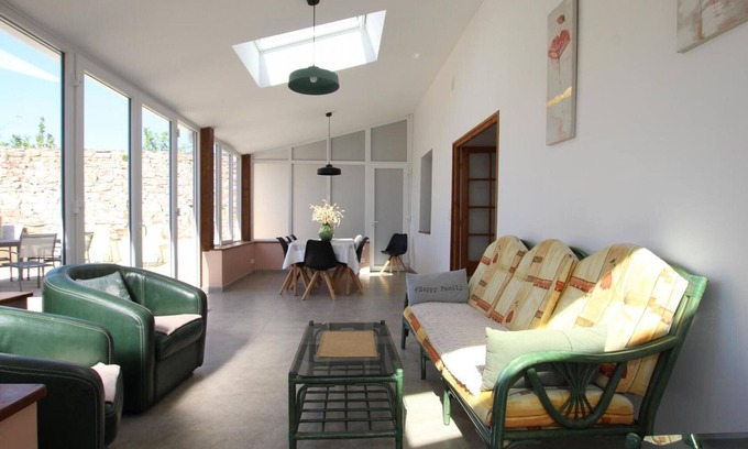 Barneville-Carteret Cabaña | Casa cerca del mar con veranda y jardín en Barneville-Carteret