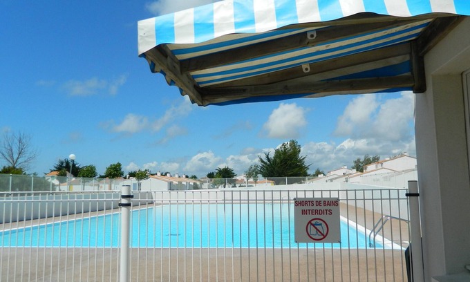 Bretignolles-sur-Mer Casa | Bonita y cómoda casa junto al mar y piscina climatizada y tenis