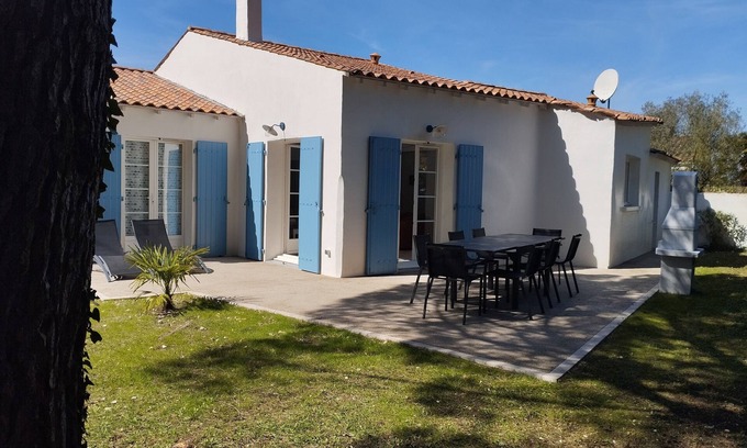 Les Mathes Villa | Junto al mar, La Palmyre bonita villa 8-9 P en tranquilos terrenos cerrados Poitou Charente